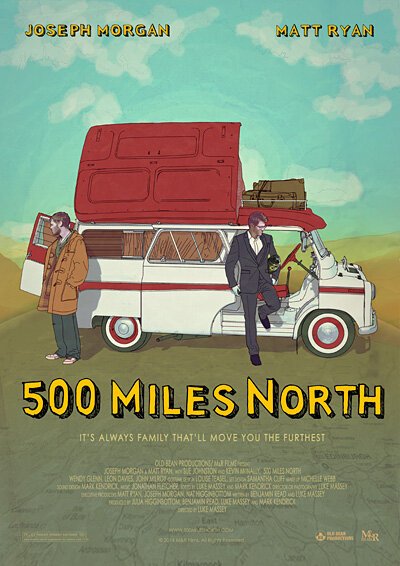 500 миль на север